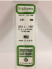 Evergreen Scale Models .060" X .188" Opaque White Polystyrene Strip - Image 1 of 0