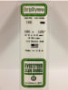 Evergreen Scale Models .080" X .125" Opaque White Polystyrene Strip - Image 1 of 0