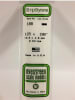 Evergreen Scale Models .125" X .188" Opaque White Polystyrene Strip - Image 1 of 0