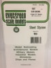 Evergreen Scale Models .067" Opaque White Polystyrene O Scale Freight Car Siding - Image 1 of 0