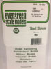 Evergreen Scale Models .080" Opaque White Polystyrene V Groove Siding - Image 1 of 0