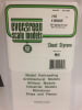 Evergreen Scale Models .125" Opaque White Polystyrene V Groove Siding - Image 1 of 0