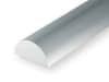 Evergreen Scale Models  .080" 2.0mm Opaque White Polystyrene Half Round - Image 2 of 0