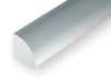 Evergreen Scale Models  .060" 1.5mm Opaque White Polystyrene Quarter Round - Image 2 of 0