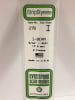 Evergreen Scale Models .312" 7.9mm Opaque White Polystyrene I-Beam - Image 1 of 0