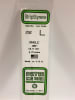 Evergreen Scale Models .080" 2.0mm Opaque White Polystyrene Angle - Image 1 of 0