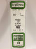 Evergreen Scale Models .100" 2.5mm Opaque White Polystyrene Angle - Image 1 of 0