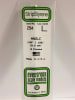 Evergreen Scale Models .125" 3.2mm Opaque White Polystyrene Angle - Image 1 of 0