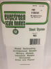 Evergreen Scale Models .188" Opaque White Polystyrene V Groove Siding - Image 1 of 0