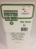 Evergreen Scale Models  1/8" x 1/8" Opaque White Polystyrene Square Tile - Image 1 of 0
