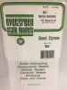 Evergreen Scale Models .040" X .1875" Opaque White Polystyrene Standing Seam Roofing - Image 1 of 0