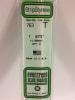 Evergreen Scale Models .073" 1.85mm Opaque White Polystyrene T Shape - Image 1 of 0