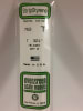 Evergreen Scale Models .321" 8.1mm Opaque White Polystyrene T Shape - Image 1 of 0