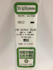 Evergreen Scale Models .022" X .135" Opaque White Polystyrene Strip - Image 1 of 0