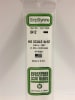 Evergreen Scale Models .043" X .135" Opaque White Polystyrene Strip - Image 1 of 0