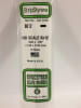Evergreen Scale Models .066" X .135" Opaque White Polystyrene Strip - Image 1 of 0