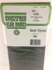 Evergreen Scale Models .030" Plain Opaque Black Polystyrene Sheet - Image 1 of 0