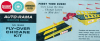 Gilbert American Flyer Auto-Rama Racing Accessories Set (Fly-Over Chicane Kit, Flip Flop Chicane, and Select-A-Lane) (1/32) - Image 4 of 0