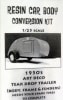 Art Deco Tear Drop Trailer Body, Frame, and Fenders (1/25) - Image 3 of 0
