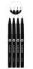 Molotow Blackliner Permanent Pen Set 1 (set of 4) (.05, .1, .2, .4mm) - Image 2 of 0