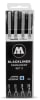 Molotow Blackliner Permanent Pen Set 2 (set of 4) (.3, .5, .7, 1mm) - Image 1 of 0