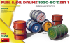 German Fuel & Oil Drums 1930-50s Set 1 - Image 1 of 0