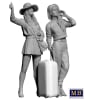 Erica & Kery Hitchiker Girls with Suitcase (1/24) - Image 2 of 0