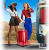 Erica & Kery Hitchiker Girls with Suitcase (1/24) - Image 3 of 0