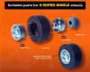 Super Single Trailer Wheel & Tire Set (4) (1/25) (fs) - Image 2 of 0