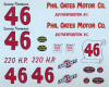 1957 Chevy Speedy Thompson #46 Phil Oates Motor Co (1/25). - Image 1 of 0