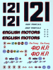 1964 Ford Dan Gurney Marvin Panch #121 English Motors (1/25) - Image 1 of 0