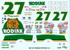 1987 #27 Kodiac Pontiac 2 + 2  Decals (1/24) - Image 2 of 0