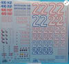 #22 Fireball Roberts 1963 Galaxie Decal (1/25) - Image 2 of 0