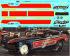 Charlie Therwhanger's Hombre Vega Funny Car Decal (1/25) - Image 1 of 0