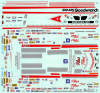 Warren Johnson's Black & Silver Goodwrench Trans Am/Firebird P/S & Grand Am Pro Stock Slixx Decals  (1/25) - Image 3 of 0