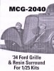 '34 Ford  Grille 1/25: includes resin grille surround - Image 4 of 0