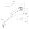 Heavy Duty Monitor Arm for your PC or Mac - Image 8 of 0
