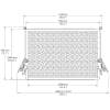 hinged media storage panel - Image 10 of 0