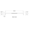 hinged media storage panel - Image 13 of 0