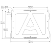 hinged media storage panel - Image 14 of 0