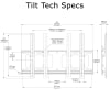 TV Wall Mount (flat/tilt/portrait) for Larger Screens up to 176 lbs. - Image 5 of 0