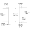 Video Wall VESA Mount, fixed Heavy Duty - Image 4 of 0