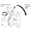 Heavy Duty VESA Tilt Head for Atdec AWM Mounts - Image 4 of 0