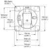 Heavy Duty VESA Tilt Head for Atdec AWM Mounts - Image 5 of 0