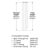 Desk Mounting Posts for Atdec AWM Mounts (4 sizes available) - Image 9 of 0