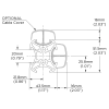 Desk Mounting Posts for Atdec AWM Mounts (4 sizes available) - Image 13 of 0