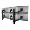 Hex Monitor Desk Mount - 6 Monitors up to 32 inch - Image 1 of 0