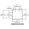 Back to Back Dual TV Floor Stand - Image 9 of 0