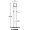 Back to Back Dual TV Floor Stand - Image 7 of 0