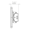 Universal VESA Tablet Mount for devices from 6.5 to 8.5 inches narrowest side - Image 9 of 0